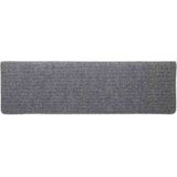 vidaXL Trapmatten Lichtgrijs Polypropyleen 20 Stuks