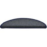 vidaXL Trapmatten - Donkergrijs en Blauw - 100% PP - 30 Stuks