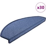 vidaXL Trapmatten - Blauw - 30 Stuks - 100% Getuft PP