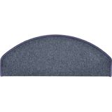 vidaXL Trapmatten - Donkergrijs en Blauw - 100% PP - Set van 30