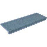 vidaXL Trapmatten - Blauw - 100% Polypropyleen - 30 Stuks