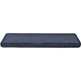 vidaXL Trapmatten - Grijs en Blauw - 30 Stuks - 65x21x4 cm