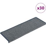 vidaXL Trapmatten - Paars en Blauw - 30 Stuks - 100% Getuft PP