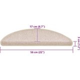 Trapmat - Taupe - 100% PP - 20 Stuks