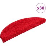 vidaXL Trapmat - Rood - 100% PP - Set van 30