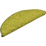 vidaXL - Trapmatten - Groen - Halfrond - 30 stuks - 56x17x3 cm