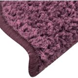 vidaXL Trapmatten - Donkerpaars - 30 Stuks - 56x17x3 cm