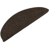 vidaXL Trapmatten - Antraciet - 20 Stuks - 100% Naaldvilt