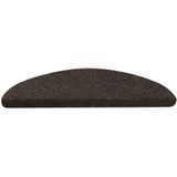 vidaXL Trapmatten - Antraciet - 20 Stuks - 100% Naaldvilt