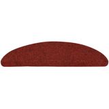 vidaXL Trapmatten - Rood - 30 Stuks - 100% Naaldvilt