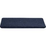 vidaXL Trapmat - Blauw - 100% Naaldvilt - 30 Stuks