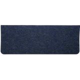 vidaXL Trapmat - Blauw - 100% Naaldvilt - 30 Stuks