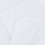 vidaXL - Dekbedovertrekset - Wit - Microfibre - 2 Stuks