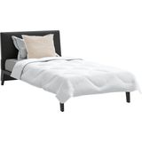 vidaXL - Zomer Dekbedset - Wit - Microfibre - 2 Stuks