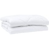 vidaXL Dekbedset - Wit - Microfibre - 3 Stuks