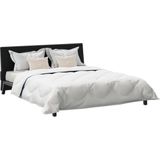 vidaXL Dekbedset - Wit - Microfibre - 3 Stuks