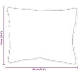 vidaXL Winter Dekbedset - Wit - Microfibre - 3 Stuks