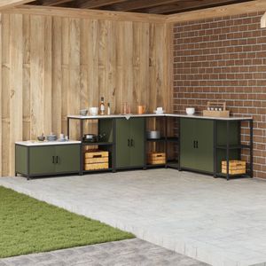 Modulaire Opslag - Stalen Frame - Ondoorzichtig - Duurzaam