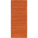 Schuifdeur - Bruin - Massief Hout - Gewaxte Afwerking