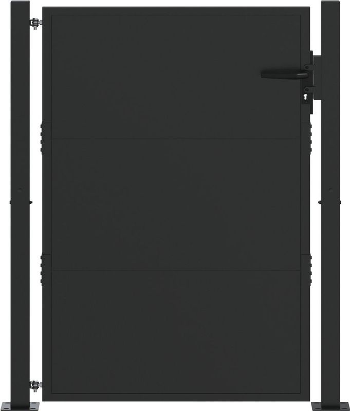 Tuinpoort - Gepoedercoat Staal - Modern Ontwerp - Veiligheidsvergrendeling