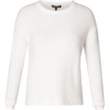 Base Level - Yanara - Gebreide Trui - Ecru - Lange Mouwen