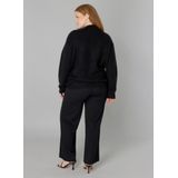 Base Level - Yanara - Gebreide Trui - Zwart