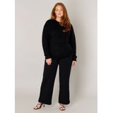 Base Level - Yanara - Gebreide Trui - Zwart