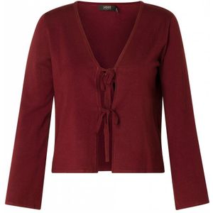 Yest - Cardigan - Donkerrood
