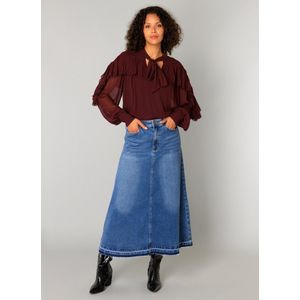 Yest - Blousetop - Donkerrood