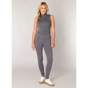 Base Level - Jeggings - Donkergrijs - Skinny Fit-Look