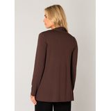 Base Level - Vest Yayla - Bruin - Van Elastisch Tricot