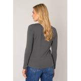 Base Level - Top - Grijs - Fijn Gebreid