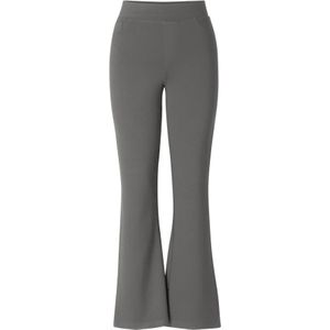 Base Level - Curvy Tregging Allie - Donkergrijs - Modern Bootcut-model