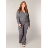 BASE LEVEL CURVY - Yvonne Vest - Donkergrijs