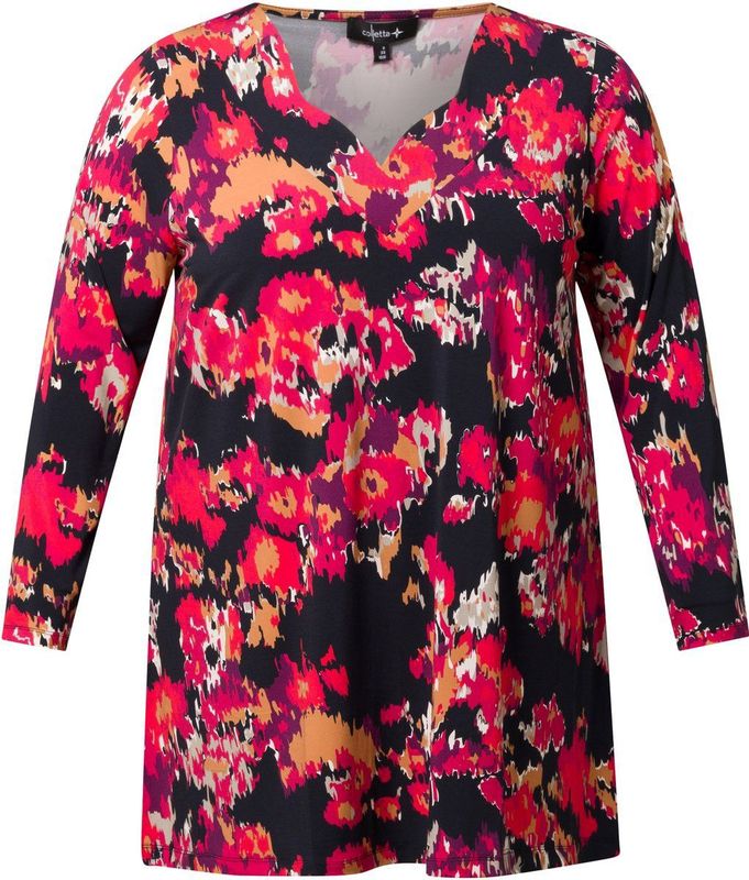 Colletta - Blousetop - Zwart