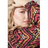 Colletta - Tuniek - Multi - Lange Mouwen - Knoopsluiting