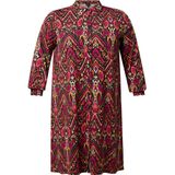 Colletta - Tuniek - Multi - Lange Mouwen - Knoopsluiting