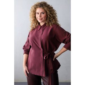 Yest Curve - Blouse - Donkerrood