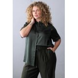 Yest Curve - Blouse - Donkergroen