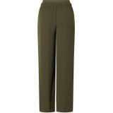 YEST - CURVE Greta Bottoms - Army Green - Pantalon - Loose Fit