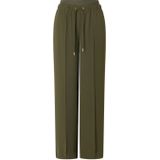 YEST - CURVE Greta Bottoms - Army Green - Pantalon - Loose Fit