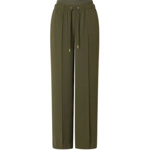 YEST - CURVE Greta Bottoms - Army Green - Pantalon - Loose Fit
