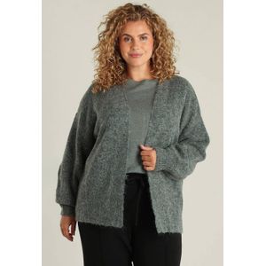 Yest Curve - Gebreid Vest - Grijs - Met Wol