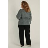 Yest Curve - Gebreid Vest - Grijs - Met Wol