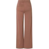Yest - Curve - Wide Leg High Waist Broek - Bruin