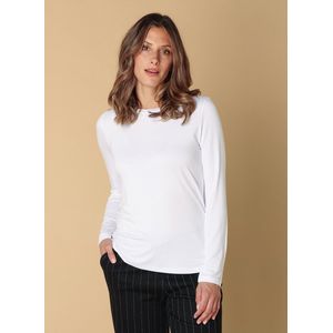 IVY BEAU - Revi Tops - Wit - Longsleeve