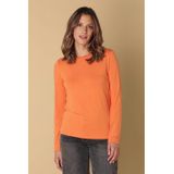 IVY BEAU - Revi Tops - Mandarin orange - Longsleeve