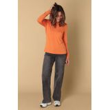 IVY BEAU - Revi Tops - Mandarin orange - Longsleeve