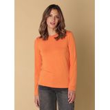 IVY BEAU - Revi Tops - Mandarin orange - Longsleeve