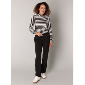 ES&SY - Rolien Jersey Shirt - Zwart/Wit - Tops